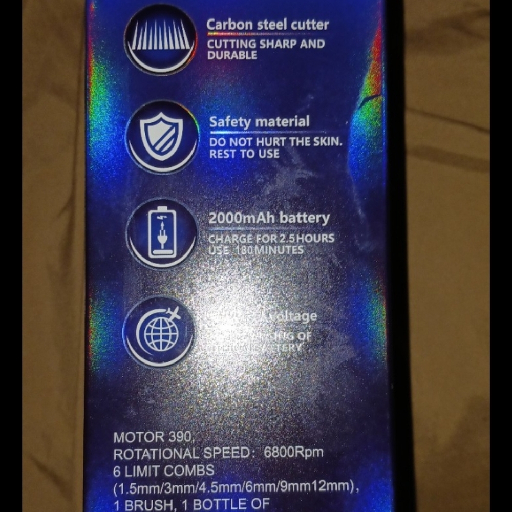 Kemei Hair Clipper - Picture 3 of 10